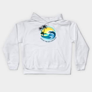 Live By The Sun And Sand Kids Hoodie